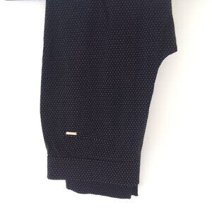 Anne Klein black with white flecks pants (size 8).
